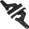 AERZETIX - C10923 - Mascherina telaio adattatore 2 DIN per autoradio - copertura in plastica - compatibile con Toyota 4-Runner Celica Echo FJ Cruiser Highlander MR 2 RAV4 Tundra Yaris
