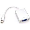 JZK USB C a VGA adattatore, connettore USB 3.1 tipo C Thunderbolt 3/4 maschio a VGA femmina, per MacBook Pro, per iPhone 16 15 Pro/Max, per iPad, per Lenovo, proiettore