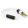 ABLET Cavo bilanciato da maschio da 4,4 mm a TRRS femmina da 2,5 mm, adattatore audio per cuffie per Sony WM1A/1Z,PHA-2A e Astell&Kern Layla, Astell&Kern Rosie, Astell&Kern Roxanne II,Astell&