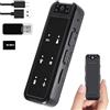 Mr.ing 64GB Mini Telecamera Spia con Clip, 1080P Body Camera con Obiettivo Girevole a 180°, Telecamera a Visione Notturna con Registrazione Video e Audio per Outdoor Polizia Consegna Ciclismo
