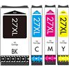 Cartridgeify Confezione da 4 cartucce XL compatibili con Epson 27 27XL Multipack per Workforce WF-3620, WF-3640, WF-7110, WF-7210, WF-7610, WF-7620, WF-7710, WF-7715, WF-7720