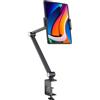 BEWISER Supporto da scrivania per tablet, supporto portatile per monitor, in lega di alluminio, compatibile con telefoni con schermo da 4,7 a 15,6 pollici, Kindle, Fire HD, switch (grigio)