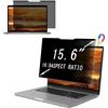 NicMool Magnetico Filtro Privacy per laptop da 15.6 16:9, Filtro Rimovibile, Proteggi Schermo Anti-Luce Blu/Antiriflesso/Anti UV con Protezione Privacy/Protezione Occhi per Laptop 15.6