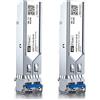 H!Fiber.com per HPE 1000BASE-LX SFP Transceiver, 1.25G SFP to LC Single Mode Fiber Module (J4859A, J4859B, J4859C) Supporti HPE ProCurve Switch, 2pack