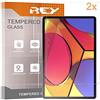 REY Pack 2X Pellicola salvaschermo per Lenovo Tab 11 PRO 2021 11,5, Vetro temperato, di qualità Premium
