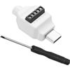 QIANRENON PD60W - Adattatore USB C a 5 pin, senza saldatura, da USB tipo C maschio a terminale a 5 pin, ricarica rapida, connettore dati 480 Mbps USB C senza spina di saldatura, 20 V 3 A, per