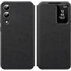 Hovisi Custodia per Samsung S25 Edge Smart View Wallet Smartphone Case, per Samsung Galaxy S25 Edge Custodia Clear View, Specchio Flip, scomparto per carte di credito, finestra di visualizzazione, Galaxy S25