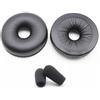 Hxstaald Cuscinetti auricolari di ricambio morbidi compatibili con cuffie Telex Airman 8, 850, diametro 60 mm