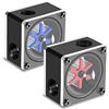 VBESTLIFE 6 Ways Girante 3 Porte Indicatore del flussometro G1 / 4 Thread per PC di raffreddamento ad acqua