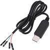 Walfront Convertitore Seriale USB a COM/TTL PL2303HX Cavo di Download Adattatore Aggiornato RS232