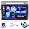 Inefala 2+64G Radio per Toyota Corolla Verso AR10 2004-2009 Android 15 con Wireless CarPlay Android Auto, 9 Pollici Schermo per Auto Soporta Bluetooth WIFI 26UI GPS FM EQ SWC AHD Telecamera Posteriore