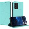 VEGOSCASE Cover per Samsung Galaxy A53 5G, Flip Libro Custodia Pelle PU Portafoglio con Slot per Schede [Supporto Stand] Magnetica Cover per Galaxy A53 5G, Blu Chiaro