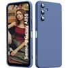 ISOI - Cover per Samsung Galaxy A05s, Custodia Morbida in Silicone Liquido, Protezione Completa Antiurto Ultra Sottile per il Corpo - Blu