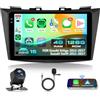 Inefala 4+128G Autoradio per Suzuki Ertiga 2012-2017 Suzuki Swift 2011-2017 Android 15 mit 9'' In-Cell Schermo Soporta Wireless Carplay und Android Auto Mirror Link Radio FM/RDS GPS WIFI Bluetooth SWC