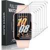 Pnakqil 8 Pezzi Pellicola per Samsung Galaxy Fit 3,TPU Vetro Protezione per Samsung Galaxy Fit 3,HD Trasparente Flessibile Senza Bolle Auto Guarigione Morbido Tocco Sensibile Pellicole Protettiva