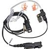 HYS Auricolare compatibile con Motorola Multi-Pin Radio DP2000 DP2400 DP2600 DP3441 DEP550 XPR3300 MTP3250 XiR P6600 Walkie Talkie, con microfono, tubo d'aria acustico nascosto (Tipo 2)