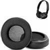 HAIZEEN Cuscinetti Auricolari Compatibili con Sony MDR-V1 MDR-V2 MDR-V3 MDR-V4 MDR-V5 Cuffie Cuscino Sostitutivo (Pelle Traspirante/Tessuto Resistente e Memory Foam)