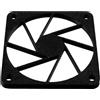 Aerzetix | Set di 4 Griglie per Ventilatore 60x60 mm in plastica ABS | Protezione Ventilazione PC, stampanti, proiettori multimediali | Colore Nero