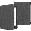 Fintie Custodia per Kobo Clara HD 2018 - Ultra Sottile Leggero Cover Protettivo Case in Tessuto con Auto Sveglia/Sonno Funzione per Kobo Clara HD 6 Pollici E-Reader, Denim Gray