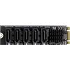 WANGCL NGFF to SATA Adapter M.2 to SATA Converter 5Port with Aluminium Radiator
