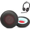 ACCOUTA Cuscinetti auricolari di ricambio Compatibile con Plantronics BLACKWIRE 5210 5220 7225 Cuffia Cuscinetti per cuffie con Premium Pelle proteica e Schiuma Memory