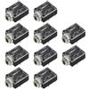 The Lord of the Tools 10 prese jack mono e stereo da 3,5 mm femmina a 5 pin di ricarica audio video con dado PJ-324M per lettore CD, telefono cordless MP3