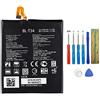 swark Batteria BL-T34 compatibile con LG V30 H930 H933 H932 LS998 H931/LG V30 Plus V30+ LS998 con strumenti