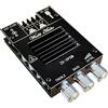 WANGCL ZK-XPSM 150W + 150W TDA7498E Amplificatore di Potenza Audio Equalizzatore BT 5.0 Stereo Subwoofer HiFi Classe D Musica Digitale Home Theater AUX AMP