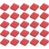 QUARKZMAN Copertura Protettiva per Porta USB 40pz Copriporta USB Maschio in Silicone Protettori Antipolvere, Rosso
