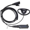 HYS Sepura - Auricolari di sicurezza compatibili con Sepura STP8000 STP9000(Tetra) SC20 SC21, cuffie a tubo acustiche nascoste (Gancio a D)