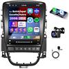 Rimoody 8 Core 4G+64G Wireless Carplay Android Autoradio per Opel Astra J Buick Excelle XT GT 2006-2016 9,7 Pollici Autoradio con Android Auto GPS Navi WiFi Mirror Link Bluetooth FM/SWC Telecamera Posteriore
