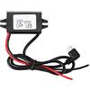 Ejoyous Convertitore di Tensione 12V a 5V, Regolatore Step-down DC-DC, Modulo Mini USB, Trasformatore di Corrente, Adattatore Cavo