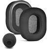 INF Cuscinetti auricolari di ricambio in memory foam per Razer BlackShark V2 X, qualità del suono migliorata, protezione del microfono, cuscinetti auricolari in mesh e memory foam