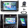 Rimoody 4G+128G Autoradio Android per Mercedes-Benz Classe A W169/Classe B W245/Viano/Vito W639/Sprinter W906, 8 Schermo IPS Carplay Android Auto Wireless Navi GPS WiFi/FM/RDS/EQ BT Mirror Link Retrocamera