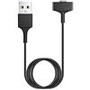 Dragon Trading DragonTrading Caricatore di ricambio compatibile - Cavo USB di ricarica per smartwatch Ionic - Ricarica e sincronizzazione rapida - Cavo nero - 1 metro