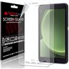 TECHGEAR Confezione da 2 pellicole protettive antiriflesso per Galaxy Tab Active 5 8.0 (SM-X306), Protezione Schermo Opaca progettata per Samsung Galaxy Tab Active 5 8.0 2024