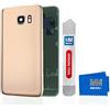 MMOBIEL Coperchio batteria posteriore con lente camera compatibile con Samsung Galaxy S7 G930 5.1 pollici (Oro)