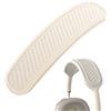 Miruchertter Copertura in silicone di ricambio per fascia, lavabile, compatibile con cuffie Apple AirPods Max, morbida e confortevole, colore bianco sporco