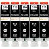 Amaprint 5 XL cartucce compatibili con Canon PGI 520 Nero per Pixma IP3600 IP4600 IP4700 MP540 MP550 MP560 MP620 MP630 MP640 MP980 MP990 MX860 MX870
