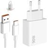 DONOONIS Caricabatterie Da 90 W, Caricabatterie Rapido Da 90 W Con Cavo USB-C Da 1,5 M, Turbo Type-C Per 15 14 13 Ultra POCO F6 X7 F7 Pro, Per 14C 13C Note 14 13 12S 11S 10 9 Pro