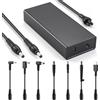 WHSTELENI 180W Alimentatore Universale Caricatore per Acer Asus Lenovo Hp Dell PC Portatile Adattatore con porta USB-C PD da 20W Totale 200W