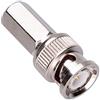 Keple BNC CCTV Twist-On connettore con perno centrale in ottone, cavo coassiale RG59 / RG62 Installare l'adattatore SDI per telecamera di sorveglianza CCTV Camera DVI DAB CB radio antenna coassiale maschio