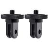 SRUIM Supporto per treppiede per fotocamera per adattatore GoPro, 2 pezzi, adattatore di conversione a vite da 1/4-20, per GoPro Hero10, Insta360 One X2, Go 2, Xiaomi Yi e altre action camera