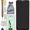 Double Sure LCD Display Touch Digitizer Screen for Huawei Y6pReplacement Part Compatible withY6p 2020(Black) Comes with disassembly tool