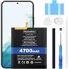 ElephantStory Batteria per Samsung Galaxy S23 Plus/ S23+ SM-S916B, EB-BS916ABY 4700 mAh Batteria di Ricambio Batteria Sostitutiva ai Polimeri di Litio con Strumenti di Riparazione