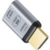 xiwai Adattatore da USB-C tipo C femmina a HDMI maschio per lavello HDTV 4K 60hz 1080p per monitor tablet, telefono e laptop. Non funziona per host HDMI a display di tipo C