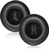 Yizhet Cuscinetti Cuffie Compatibile con JBL E45BT E35 E45 Padiglioni Cuffie di Ricambio in Pelle PU e Spugna, 1 Paio, Nero