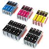 ESMONLINE 20 cartucce d'inchiostro XL compatibili con Canon PGI 570 CLI 571 Pixma MG 5700 5750 5751 6800 6850 6851 7700 7750 7751 TS 5050 per sostituire PGI-570XL / CLI-571XL