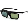 Cocar 3D Occhiali, Cocar Otturatore Attivi Ricaricabile 3D Occhiali per Proiettori 3D DLP-Link Acer BenQ Optoma Viewsonic Philips LG Infocus NEC Jmgo Vivitek Cocar Toumei - 1 Pezzi