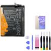 Aousavo compatibile con Aousavo HB386589ECW - Batteria di ricambio Mate 20 Lite / P10 Plus/Honor View 10/Honor 20 con kit di ricambio